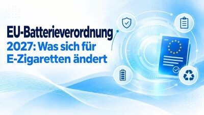 EU-Batterieverordnung 2027: Was sich für E-Zigaretten ändert